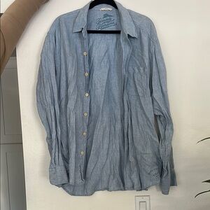 Tommy Bahama Sky Blue Linen Shirt